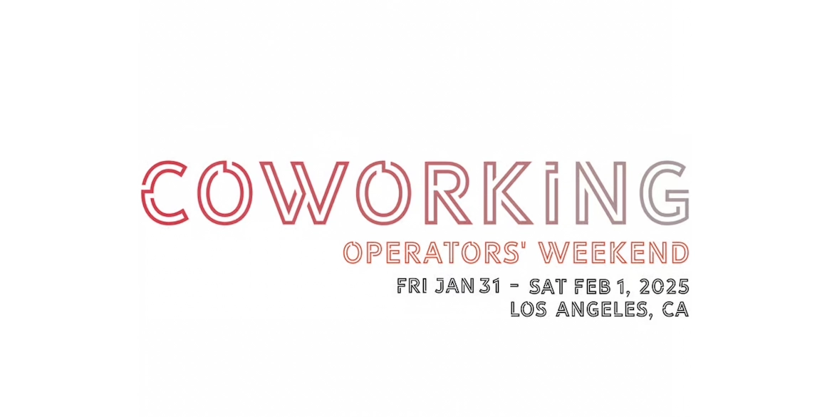 Coworking Operators Weekend: 2025 coworking conference