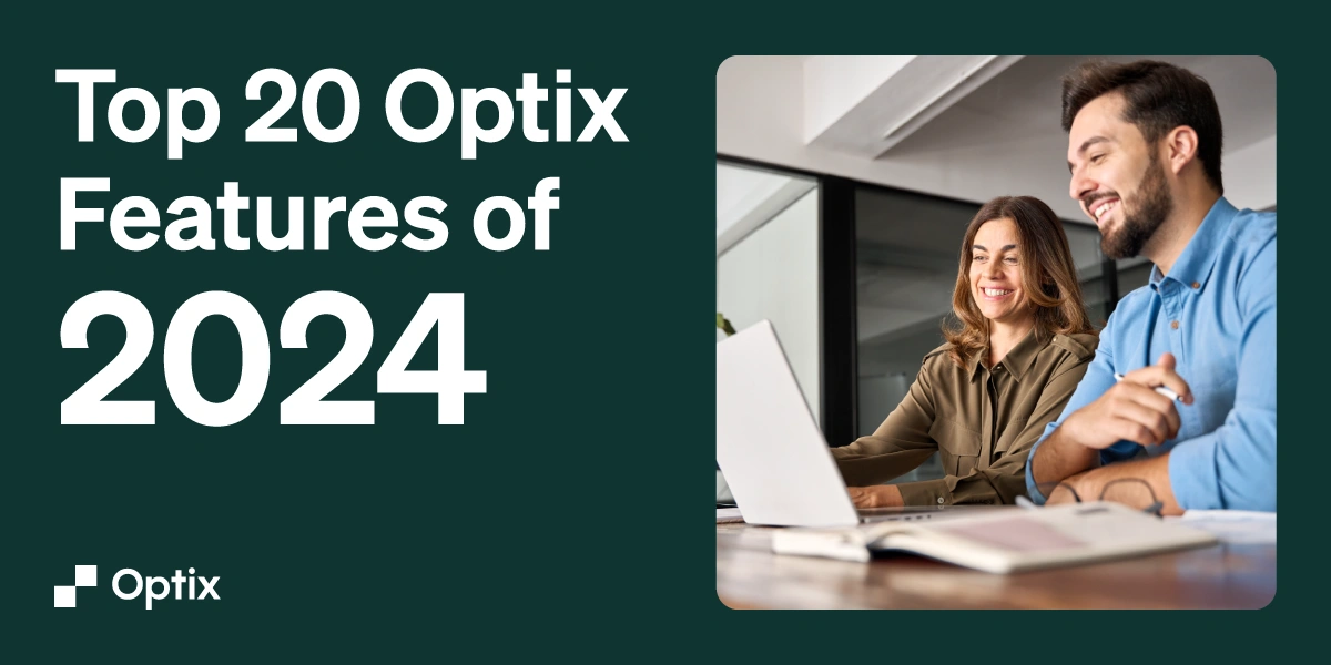 The top 20 Optix features of 2024